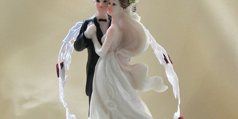 Tortenfigur Brautpaar
